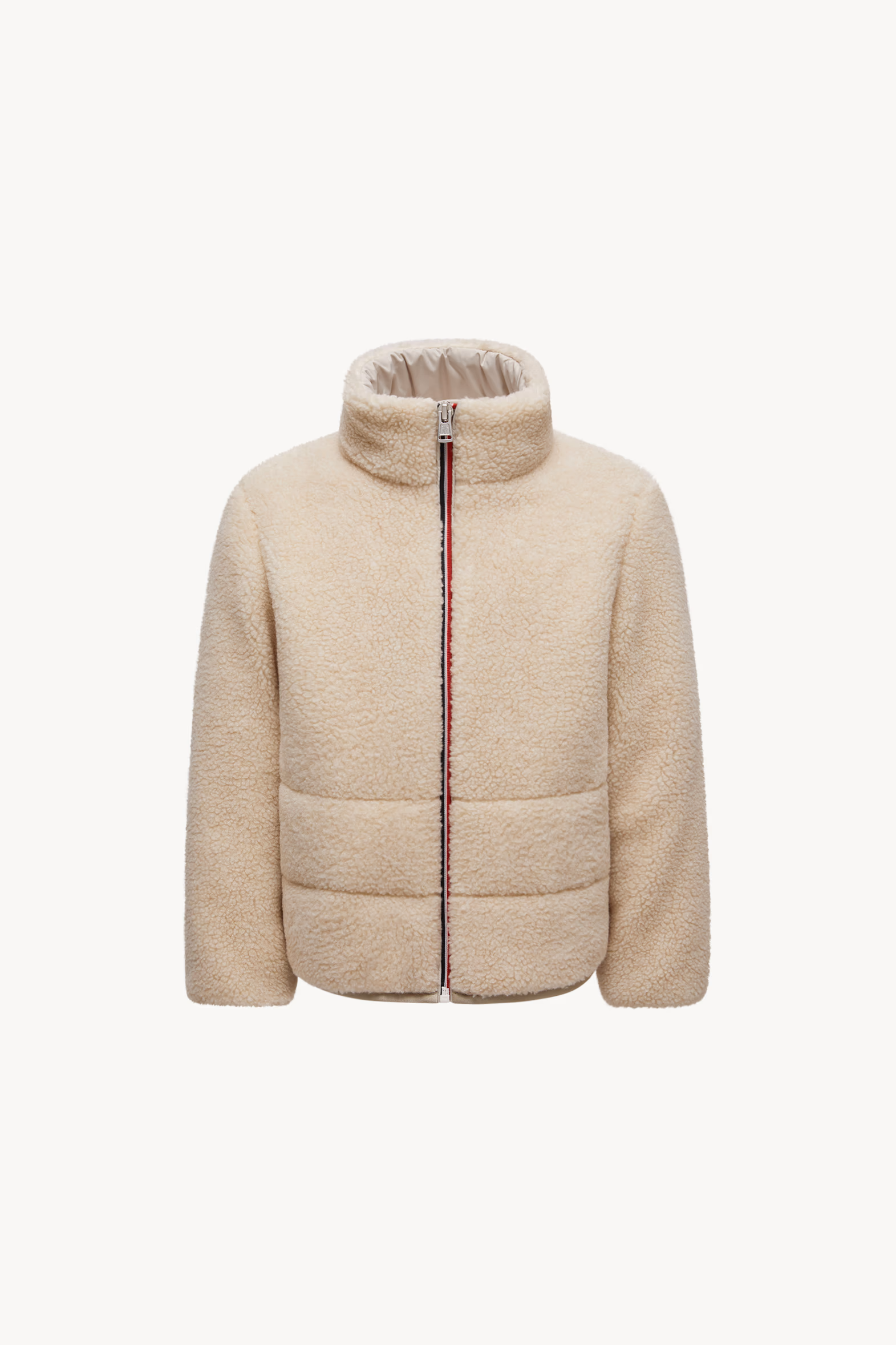 Casan Teddy Padded Jacket Boy Light Beige Moncler 0